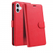 WALLETIP16ROUGE - Etui portefeuille iPhone 16 coloris ROUGE rabat latéral articulé fonction stand