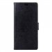 WALLETLGK3NOIR - Etui pour LG K3 rabat latéral noir fonction stand logement cartes