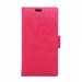 WALLETMAGNAFUSHIA - Etui portefeuille fushia pour LG Magna avec rabat latéral articulé stand