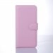 WALLETONEM9ROSE - Etui type portefeuille rose pour HTC One M9 rabat latéral articulé fonction stand