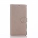 WALLETXPC4TAUPE - Etui type portefeuille pour Sony Xperia C4 Cuir Taupe avec rabat latéral articulé fonction stand