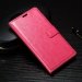 WALLETXPERIAXNFUSHIA - Etui type portefeuille fushia Xperia X avec rabat latéral articulé fonction 