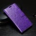 WALLETXPERIAXVIOLET - Etui type portefeuille violet Xperia X avec rabat latéral articulé fonction 