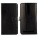 WALLETZENFONE255NOIR - Etui type portefeuille noir pour Asus ZenFone 2 5.5 rabat latéral articulé fonction stand