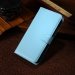 WALLGRAINPOPS9BLEU - Etui portefeuille bleu pour Alcatel Pop S9 et SFR StarXtrem 2 avec rabat latéral fonction stand