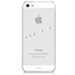 WDIP5DIAGROSE - Coque White Diamonds avec des cristaux Swarovski Rose iPhone 5 