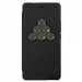 WIKOVIEW-TOMMY2NOIR - Wiko folio Tommy-2 avec rabat latéral à fenêtre coloris noir